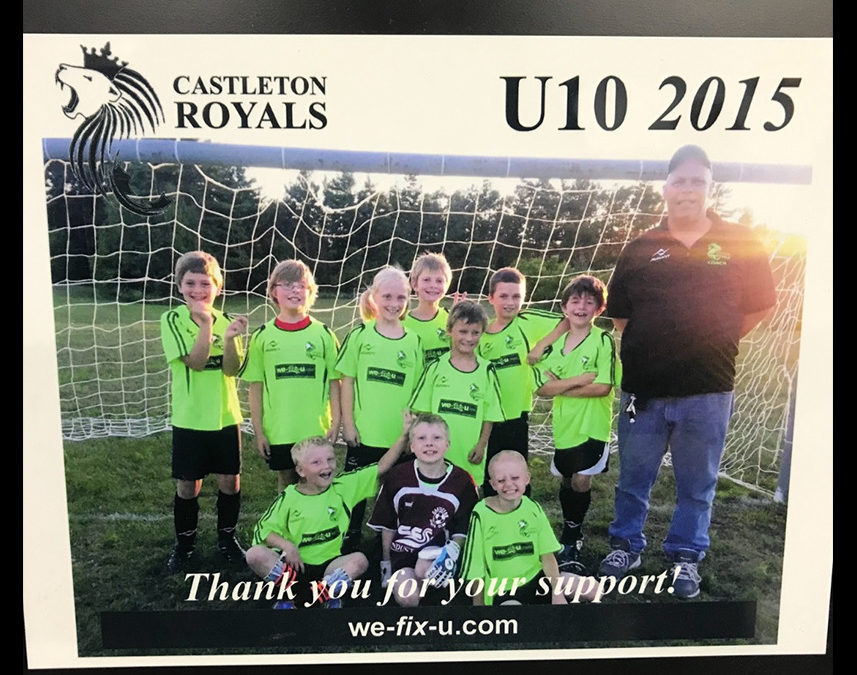 Support for the Castleton Royals U10 Soccer Team to be the Next Barcelona!