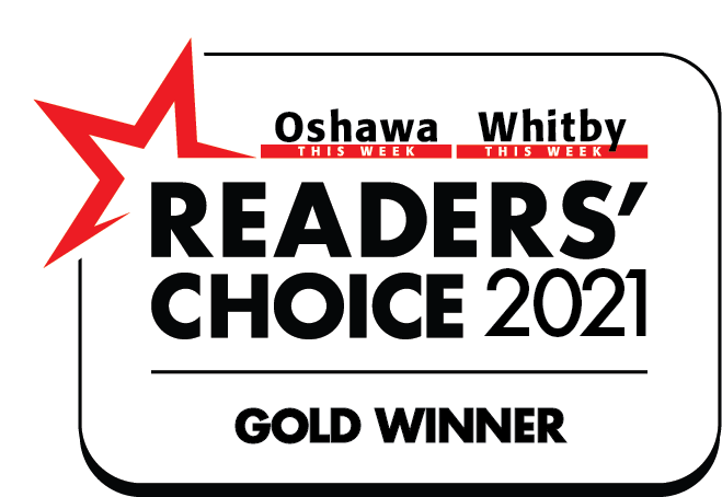 Best Chiropodist oshawa whitby readers choice award 2021 badge